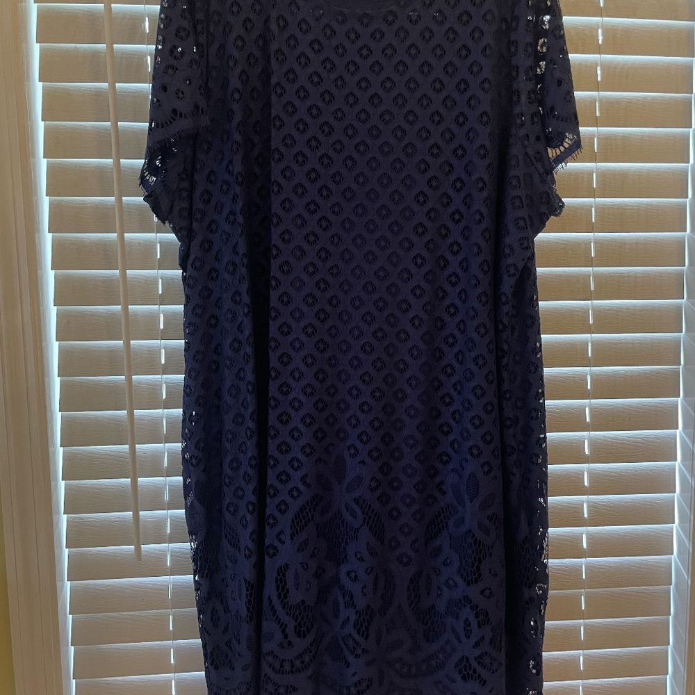 Lace overlay Dress NWOT